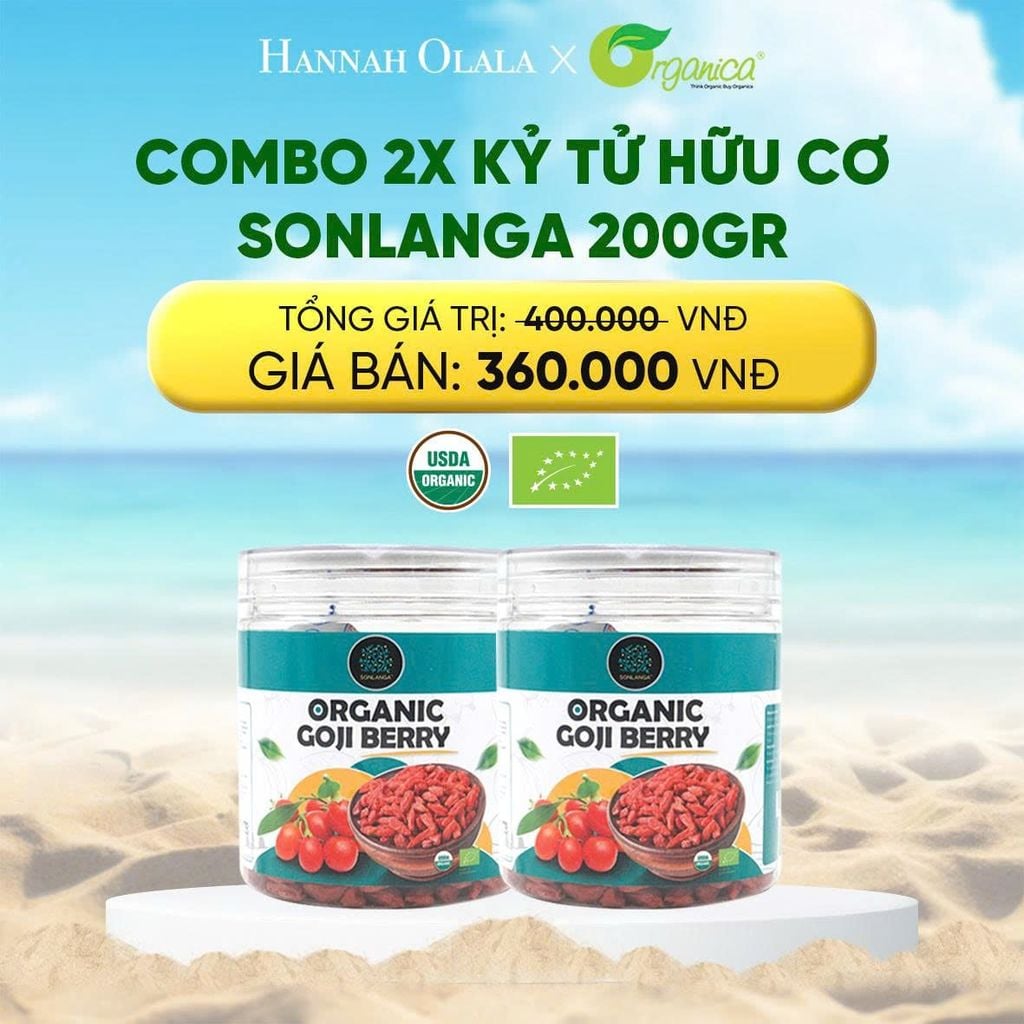  DEAL 9: COMBO TÁO ĐỎ KỶ TỬ HỮU CƠ 