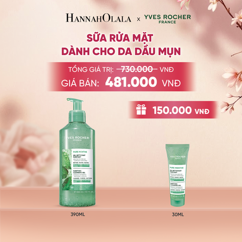  SỮA RỬA MẶT DÀNH CHO DA DẦU MỤN TẶNG MINI SỮA RỬA MẶT 