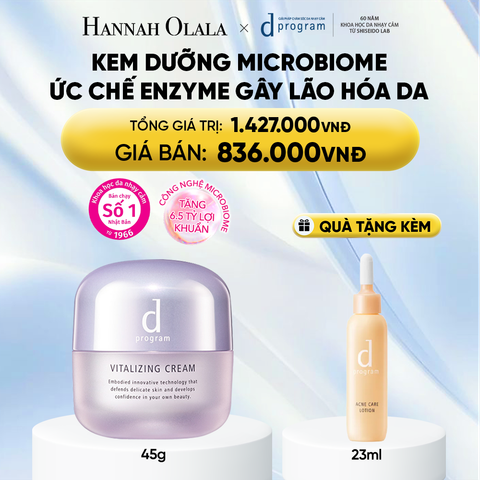  KEM DƯỠNG NGĂN NGỪA LÃO HÓA D PROGRAM VITALIZING CREAM 45G - DEAL 9 