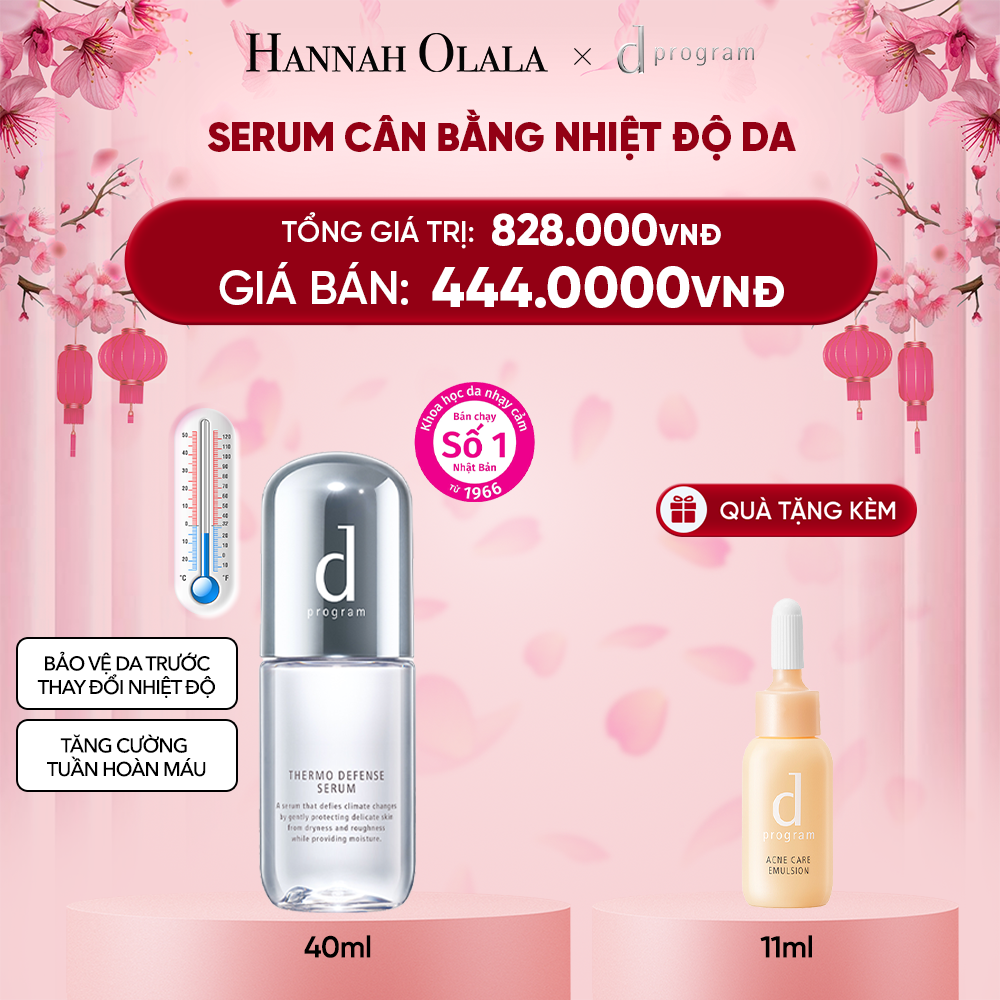  DEAL 9: SERUM CÂN BẰNG NHIỆT ĐỘ DA D PROGRAM THERMO SERUM 40ML 