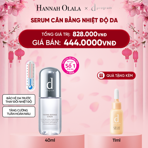  DEAL 9: SERUM CÂN BẰNG NHIỆT ĐỘ DA D PROGRAM THERMO SERUM 40ML 