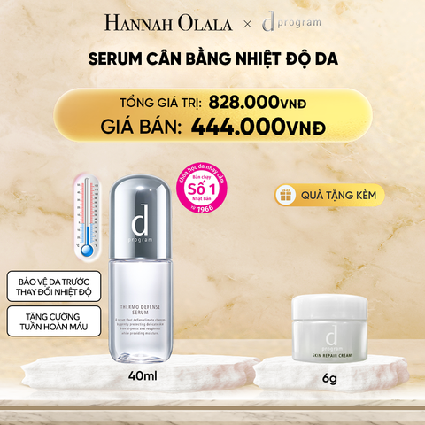  DEAL 9: SERUM CÂN BẰNG NHIỆT ĐỘ DA D PROGRAM THERMO SERUM 40ML 