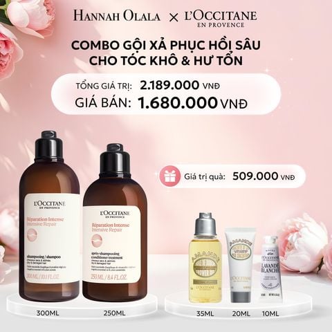  E463: DEAL 9: COMBO GỘI XẢ PHỤC HỒI CHUYÊN SÂU 300ML & 250ML 