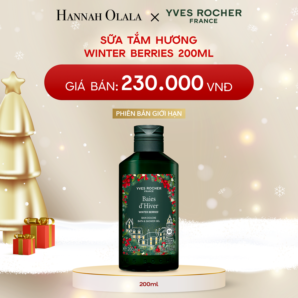  DEAL 9: SỮA TẮM HƯƠNG WINTER BERRIES 200ML 