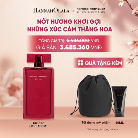  NƯỚC HOA NỮ NARCISO RODRIGUEZ FOR HER EAU DE PARFUM INTENSE 100ML - DEAL 9 