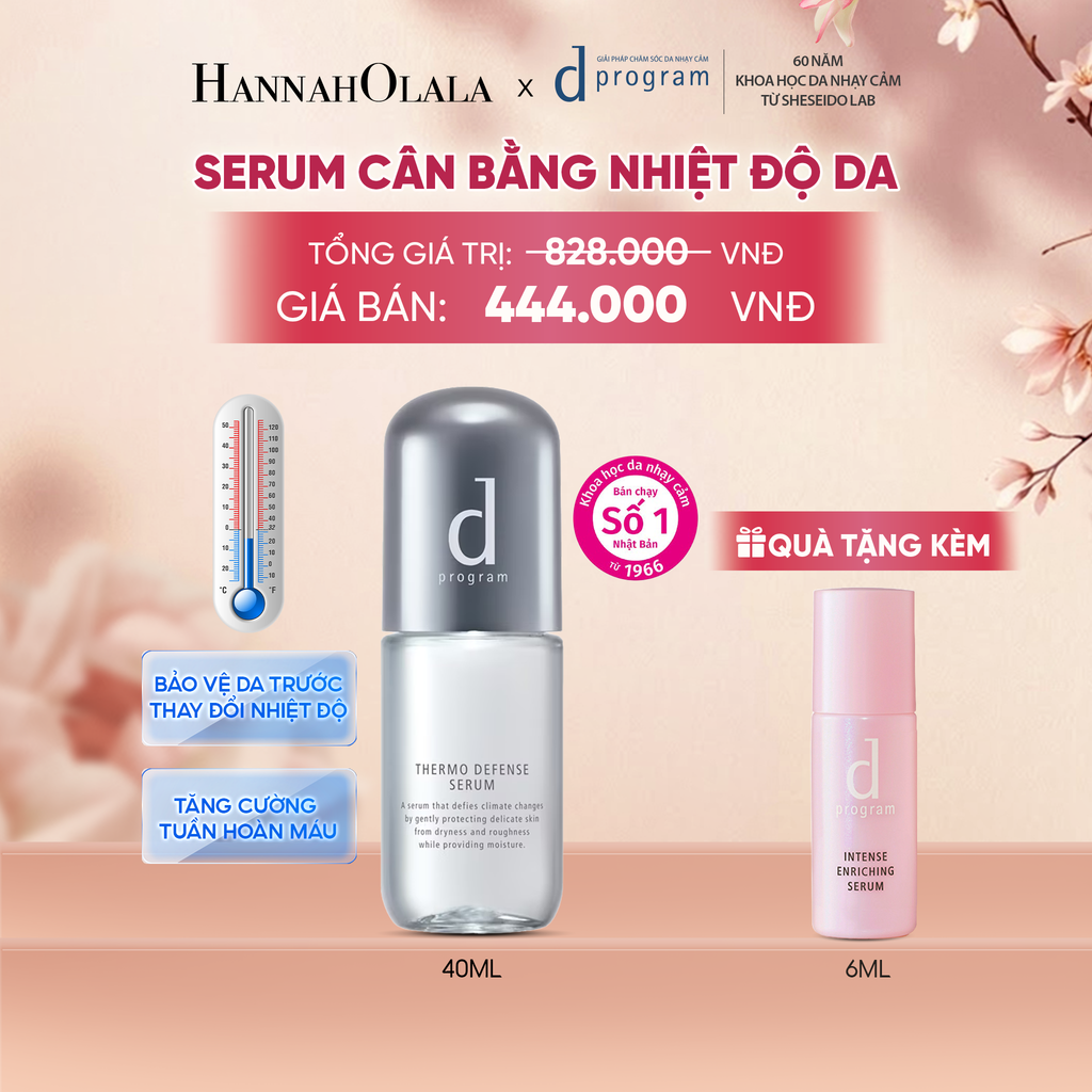  SERUM CÂN BẰNG NHIỆT ĐỘ DA D PROGRAM THERMO SERUM 40ML - DEAL 9 - A1722 