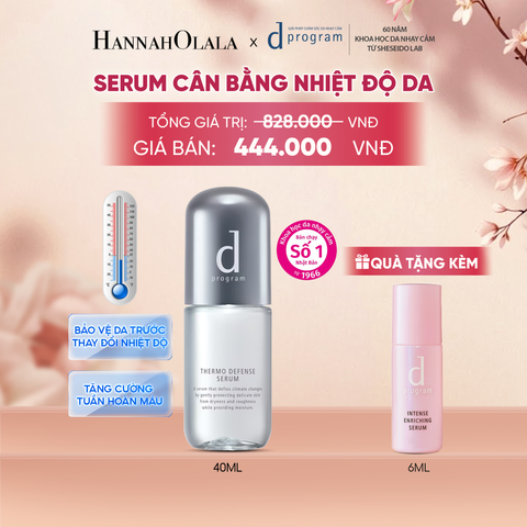  SERUM CÂN BẰNG NHIỆT ĐỘ DA D PROGRAM THERMO SERUM 40ML - DEAL 9 - A1722 