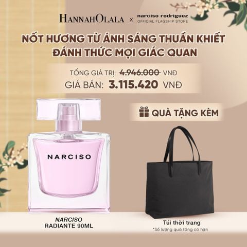  NƯỚC HOA NỮ NARCISO RODRIGUEZ NARCISO EAU DE PARFUM RADIANTE 90ML - DEAL 09 - A470 