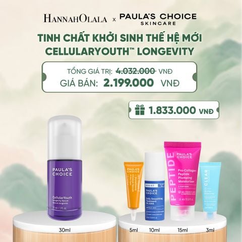  TINH CHẤT KHỞI SINH NAD+ CELLULARYOUTH LONGEVITY - DEAL 12 - A1601 
