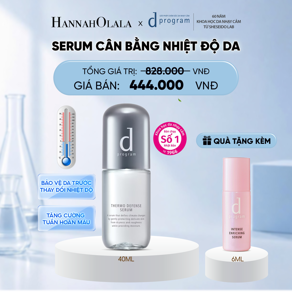  SERUM CÂN BẰNG NHIỆT ĐỘ DA D PROGRAM THERMO SERUM 40ML - DEAL 9 