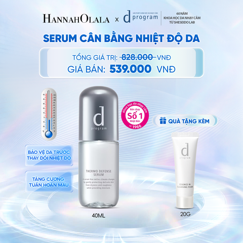  SERUM CÂN BẰNG NHIỆT ĐỘ DA D PROGRAM THERMO SERUM 40ML - DEAL 9 