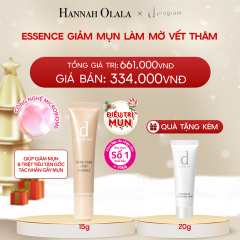  DEAL 9: ESSENCE GIẢM MỤN VÀ LÀM MỜ VẾT THÂM D PROGRAM ACNE CARE SPOT ESSENCE 15G 