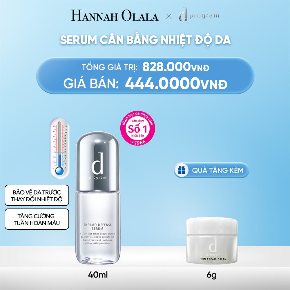  DEAL 9: SERUM CÂN BẰNG NHIỆT ĐỘ DA D PROGRAM THERMO SERUM 40ML 