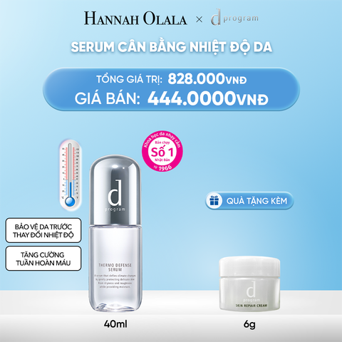  DEAL 9: SERUM CÂN BẰNG NHIỆT ĐỘ DA D PROGRAM THERMO SERUM 40ML 