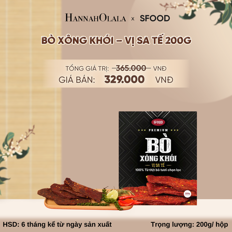  BÒ XÔNG KHÓI – VỊ SA TẾ DEAL 09 - A2440 