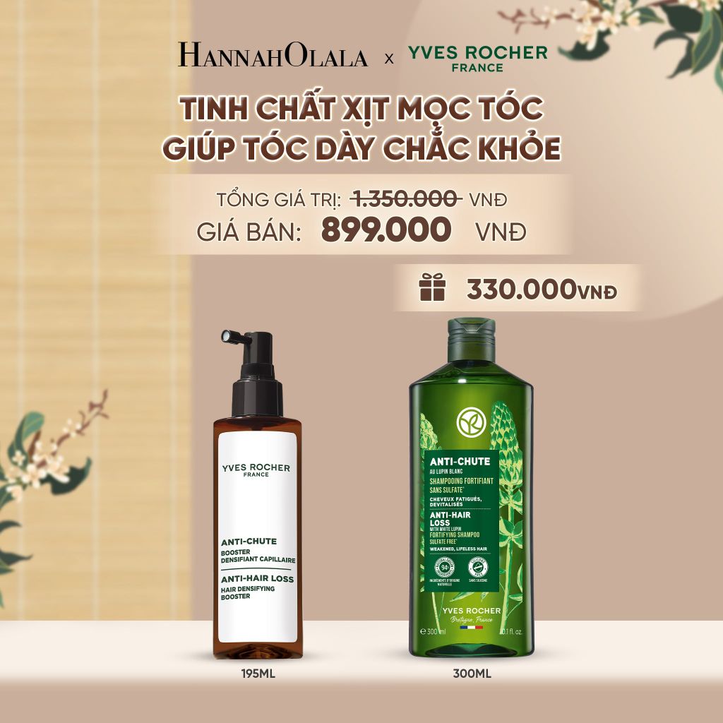  TINH CHẤT XỊT MỌC TÓC GIÚP TÓC DÀY CHẮC KHỎE TẶNG DẦU GỘI GIẢM TÓC GÃY RỤNG - A2263 