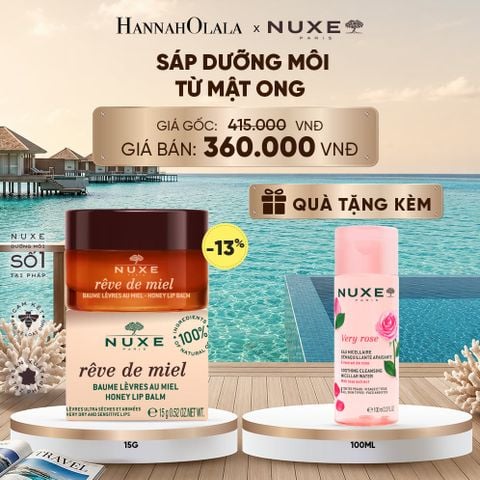  SÁP DƯỠNG MÔI MẬT ONG NUXE LIP BALM 15G 
