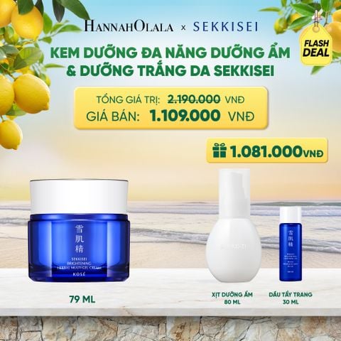  KEM DƯỠNG ĐA NĂNG DƯỠNG ẨM & DƯỠNG TRẮNG DA SEKKISEI - A1421 
