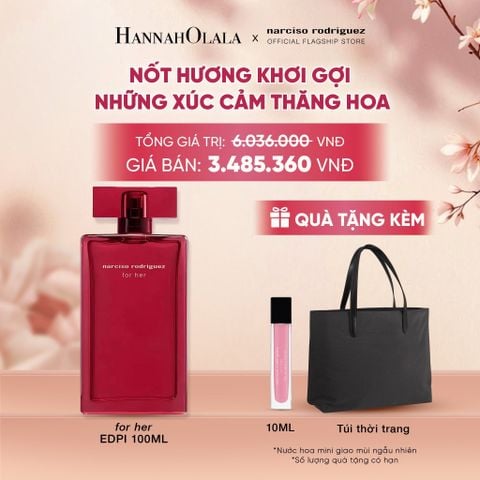  NƯỚC HOA NỮ NARCISO RODRIGUEZ FOR HER EAU DE PARFUM INTENSE 100ML - DEAL 9 - A3025 