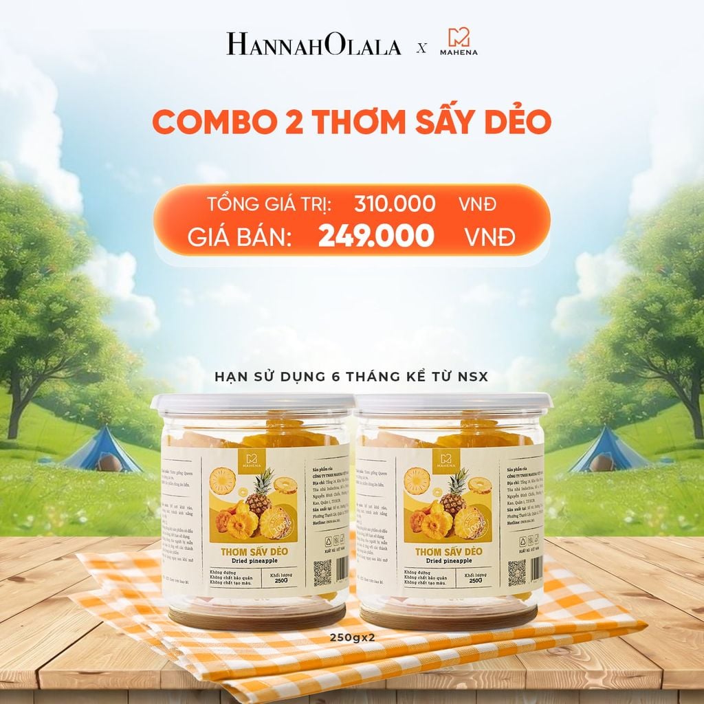  COMBO 2 THƠM SẤY DẺO - DEAL 9: 