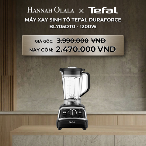  DEAL 9: MÁY XAY SINH TỐ TEFAL DURAFORCE BL705DT0 - 1200W 