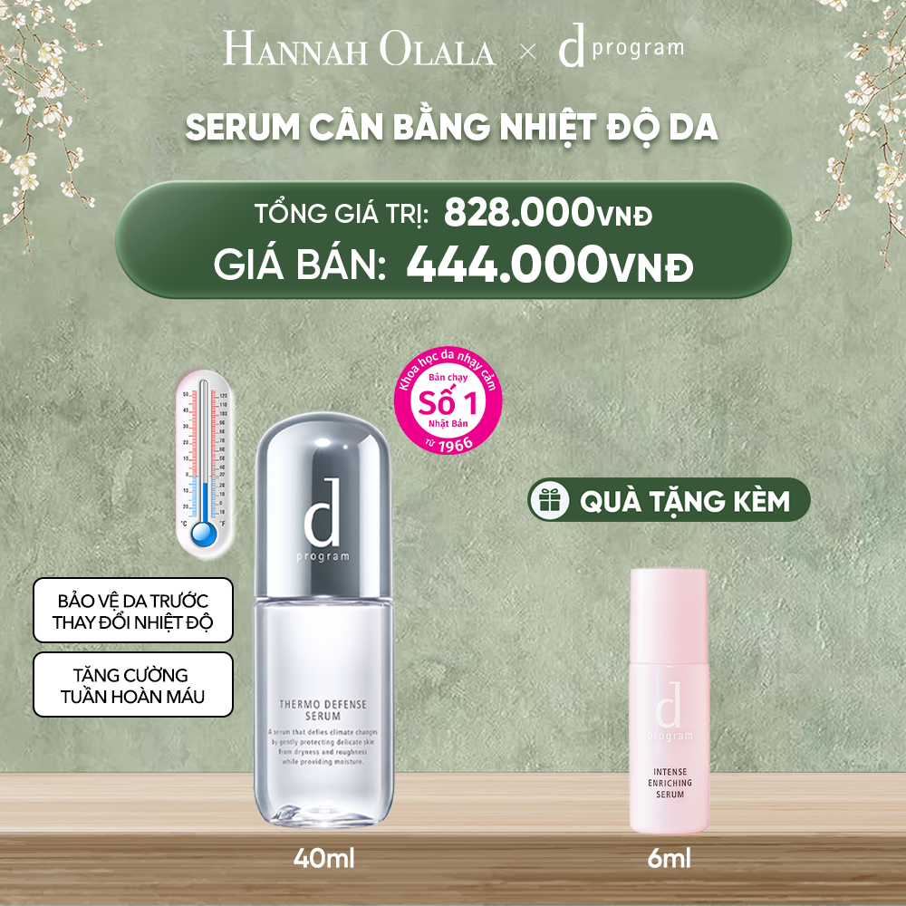  DEAL 9: SERUM CÂN BẰNG NHIỆT ĐỘ DA D PROGRAM THERMO SERUM 40ML 