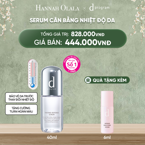  DEAL 9: SERUM CÂN BẰNG NHIỆT ĐỘ DA D PROGRAM THERMO SERUM 40ML 