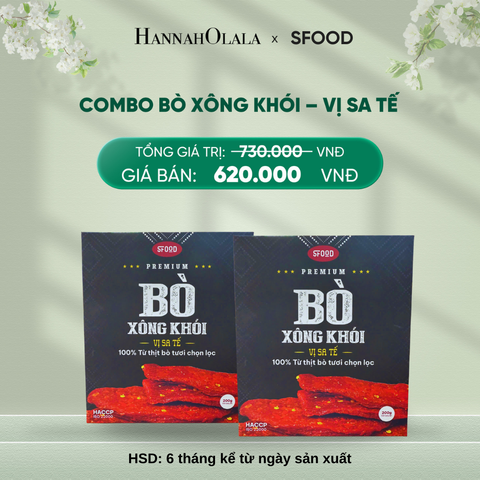  DEAL 09: COMBO BÒ XÔNG KHÓI – VỊ SA TẾ 