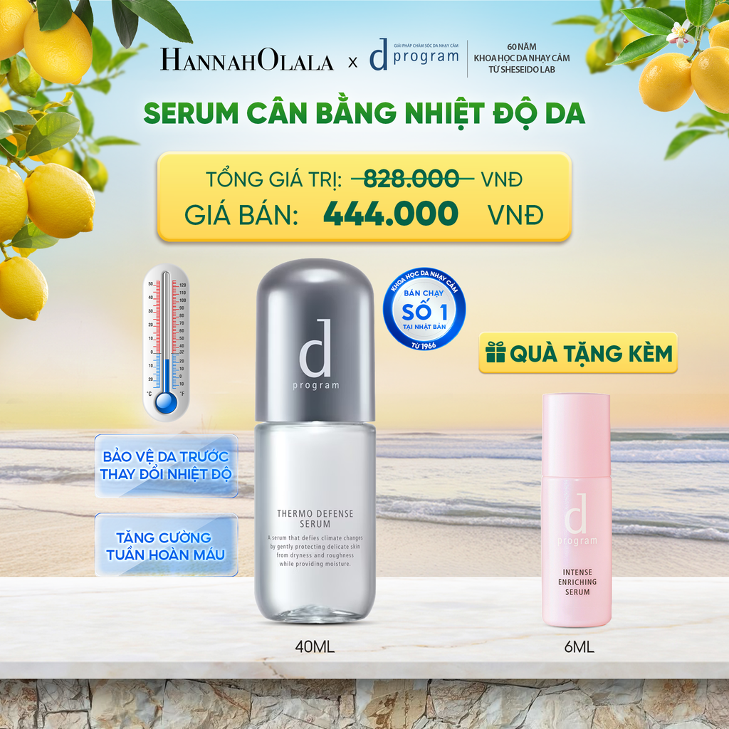 SERUM CÂN BẰNG NHIỆT ĐỘ DA D PROGRAM THERMO SERUM 40ML - DEAL 9 