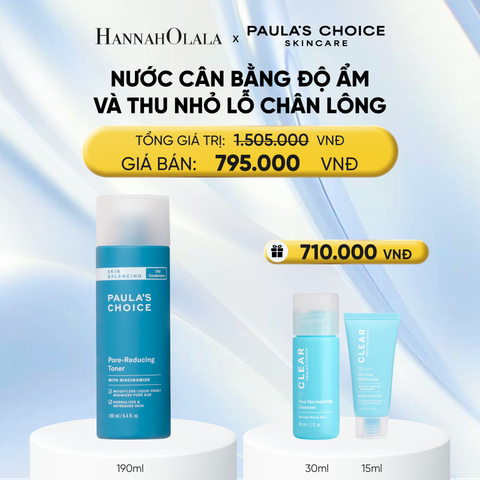  NƯỚC CÂN BẰNG ĐỘ ẨM VÀ ĐIỀU CHỈNH LỖ CHÂN LÔNG 190ML - DEAL 9 