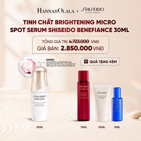  TINH CHẤT BRIGHTENING MICRO SPOT SERUM SHISEIDO BENEFIANCE 30ML - DEAL 9 