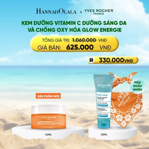  DEAL 10: [SẢN PHẨM MỚI] KEM DƯỠNG VITAMIN C DƯỠNG SÁNG DA VÀ CHỐNG OXY HÓA GLOW ENERGIE 