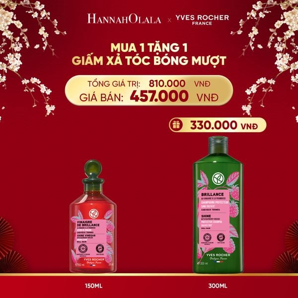  DEAL 10: MUA 1 TẶNG 1 GIẤM XẢ TÓC BÓNG MƯỢT TẶNG DẦU GỘI 