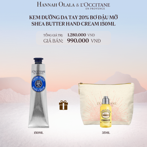  DEAL 5: KEM DƯỠNG DA TAY BƠ ĐẬU MỠ LOCCITANE 150ML 