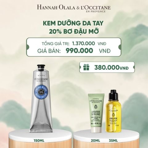 KEM DƯỠNG DA TAY BƠ ĐẬU MỠ LOCCITANE 150ML - A402 