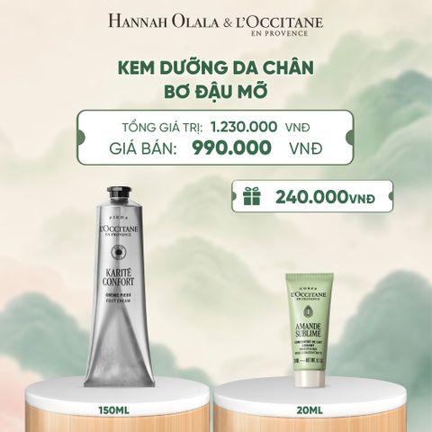  KEM DƯỠNG DA CHÂN BƠ ĐẬU MỠ LOCCITANE 150ML - A403 