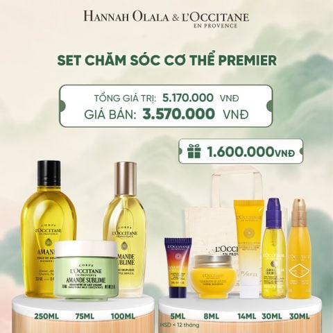  SET CHĂM SÓC CƠ THỂ PREMIER LOCCITANE - A406 