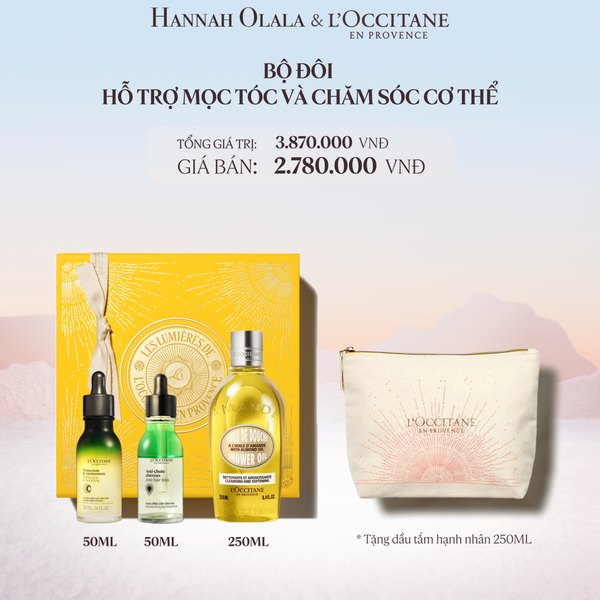  A1079_DEAL 14: [SET LỄ HỘI 2025] BỘ ĐÔI HỖ TRỢ MỌC TÓC VÀ CHĂM SÓC CƠ THỂ 