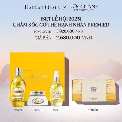  C735_DEAL 18: [SET LỄ HỘI 2025] SET CHĂM SÓC CƠ THỂ PREMIER 