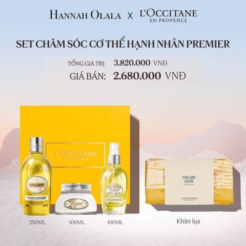  DEAL 18: SET CHĂM SÓC CƠ THỂ PREMIER 
