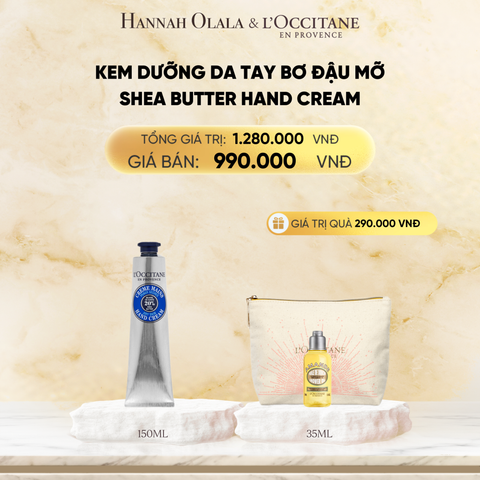  DEAL 7: KEM DƯỠNG DA TAY BƠ ĐẬU MỠ LOCCITANE 150ML 