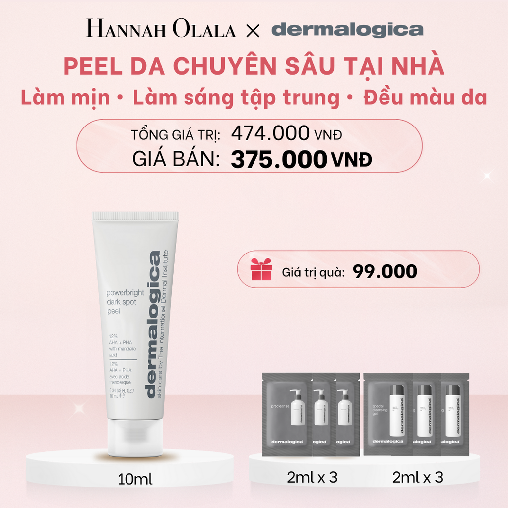  E1080_DEAL 1: PEEL CẢI THIỆN BỀ MẶT DA LÀM SÁNG RÕ RỆT CÁC ĐỐM NÂU POWERBRIGHT DARK SPOT PEEL 10ML 