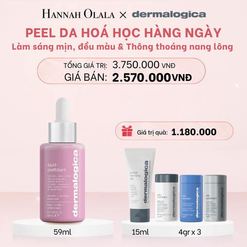  E1086_DEAL 7: PEEL CẢI THIỆN BỀ MẶT DA HÀNG NGÀY PHIÊN BẢN NÂNG CẤP LIQUID PEELFOLIANT 59ML 