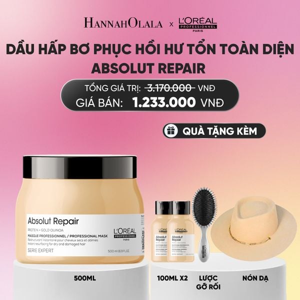  DẦU HẤP BƠ PHỤC HỒI HƯ TỔN TOÀN DIỆN ABSOLUT REPAIR 500ML_A1215 