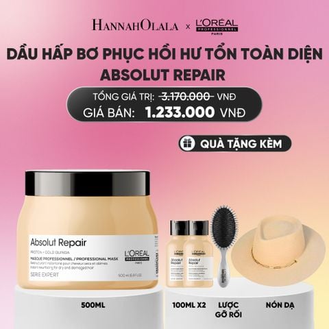  DẦU HẤP BƠ PHỤC HỒI HƯ TỔN TOÀN DIỆN ABSOLUT REPAIR 500ML_A1215 