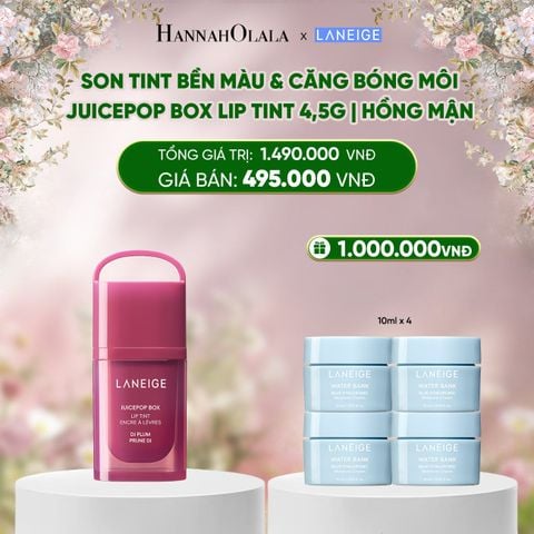  DEAL 20: MỚI - LANEIGE SON TINT BỀN MẦU & CĂNG BÓNG MÔI JUICEPOP BOX LIP TINT 4.5G 