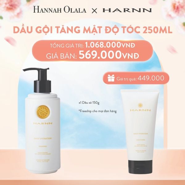  A340_DEAL 2: DẦU GỘI TĂNG MẬT ĐỘ TÓC HARNN 250ML 
