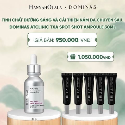  TINH CHẤT DƯỠNG SÁNG VÀ CẢI THIỆN NÁM DA CHUYÊN SÂU DOMINAS ATCLINIC TXA SPOT SHOT AMPOULE 30ML - A854 