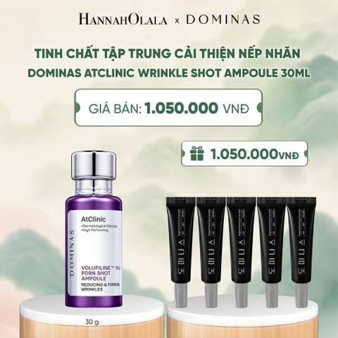  TINH CHẤT TẬP TRUNG CẢI THIỆN NẾP NHĂN DOMINAS ATCLINIC WRINKLE SHOT AMPOULE 30ML - A855 