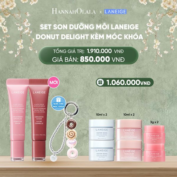  D1181_DEAL 18: ĐỘC QUYỀN SET - LANEIGE DONUT DELIGHT LIP SERUM DUO 